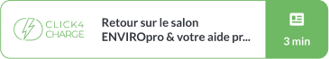 Lien Article: Retour sur le selon ENVIROpro et votre aide précieuse