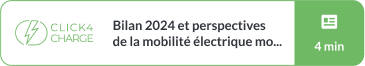 Lien Article: Bilan 2024 et perspectives de la mobilité électrique mondiale